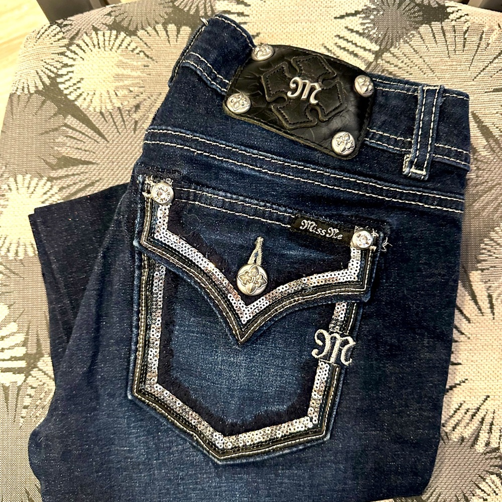 Miss Me jeans. Size 27 US. Stretch fabric. Never warn.
